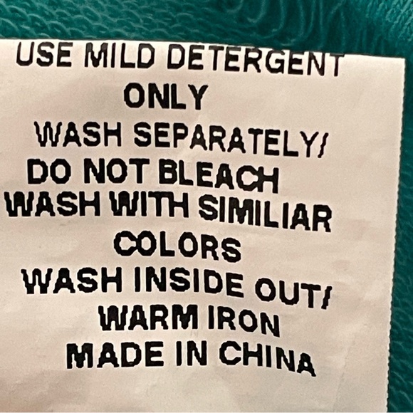 Teal Quarter-Zip Pullover Women’s Size Large - Picture 8 of 9